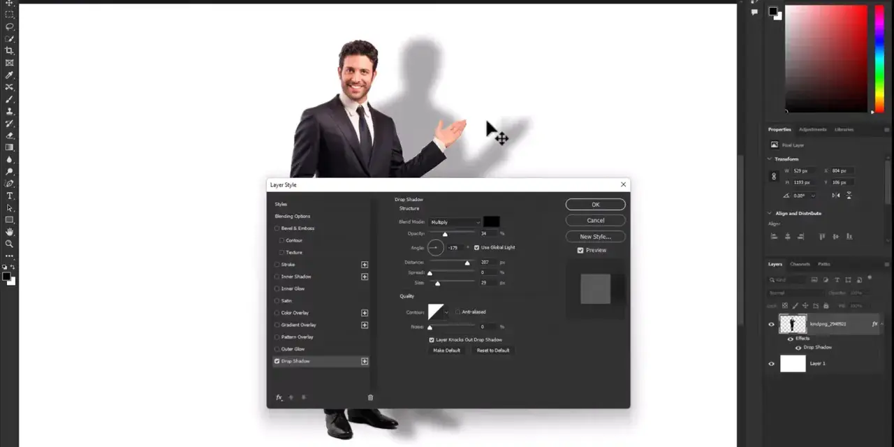 Jak zrobić cienie w Photoshopie i uniknąć typowych błędów