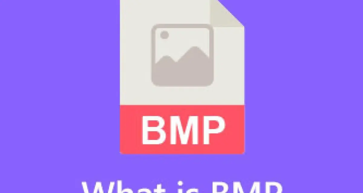 Ikona pliku graficznego w formacie BMP. Pod spodem napis "What is BMP".