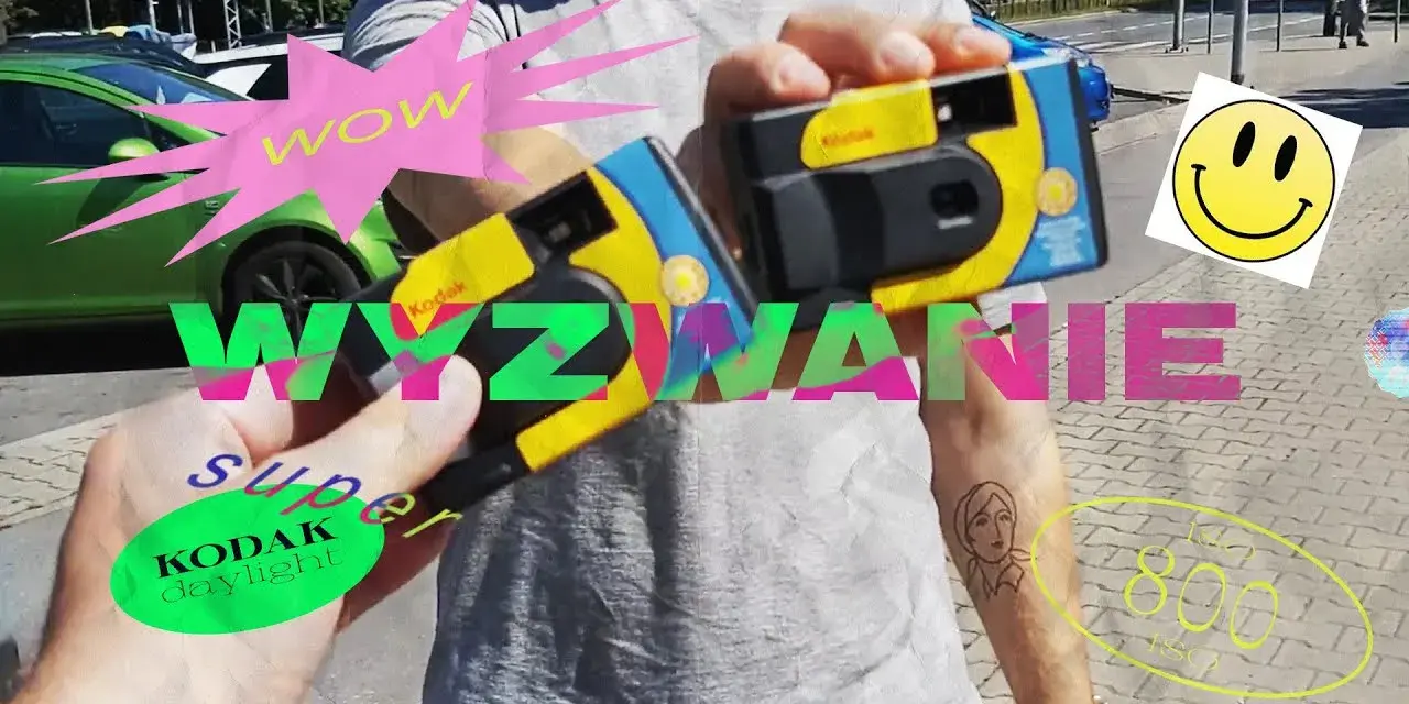 Jak wywołać zdjęcia z aparatu jednorazowego Kodak bez błędów
