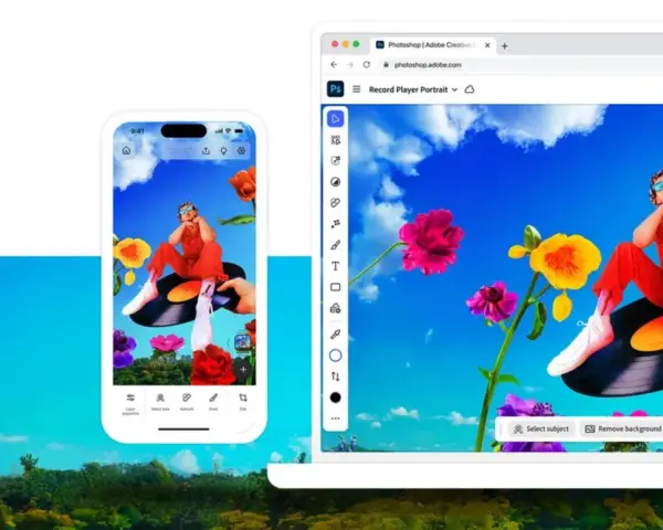 Darmowy Photoshop na telefon pozwala na edycję zdjęć w chmurze. Zobacz, jak łatwo stworzyć artystyczne portrety.