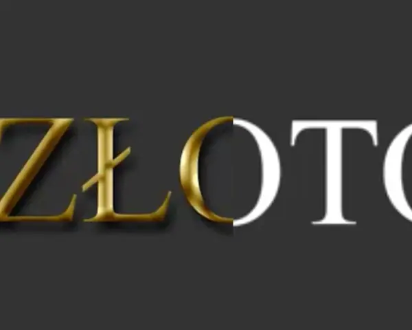 Jak zrobić złoty napis w Photoshopie - krok po kroku do efektu glamour